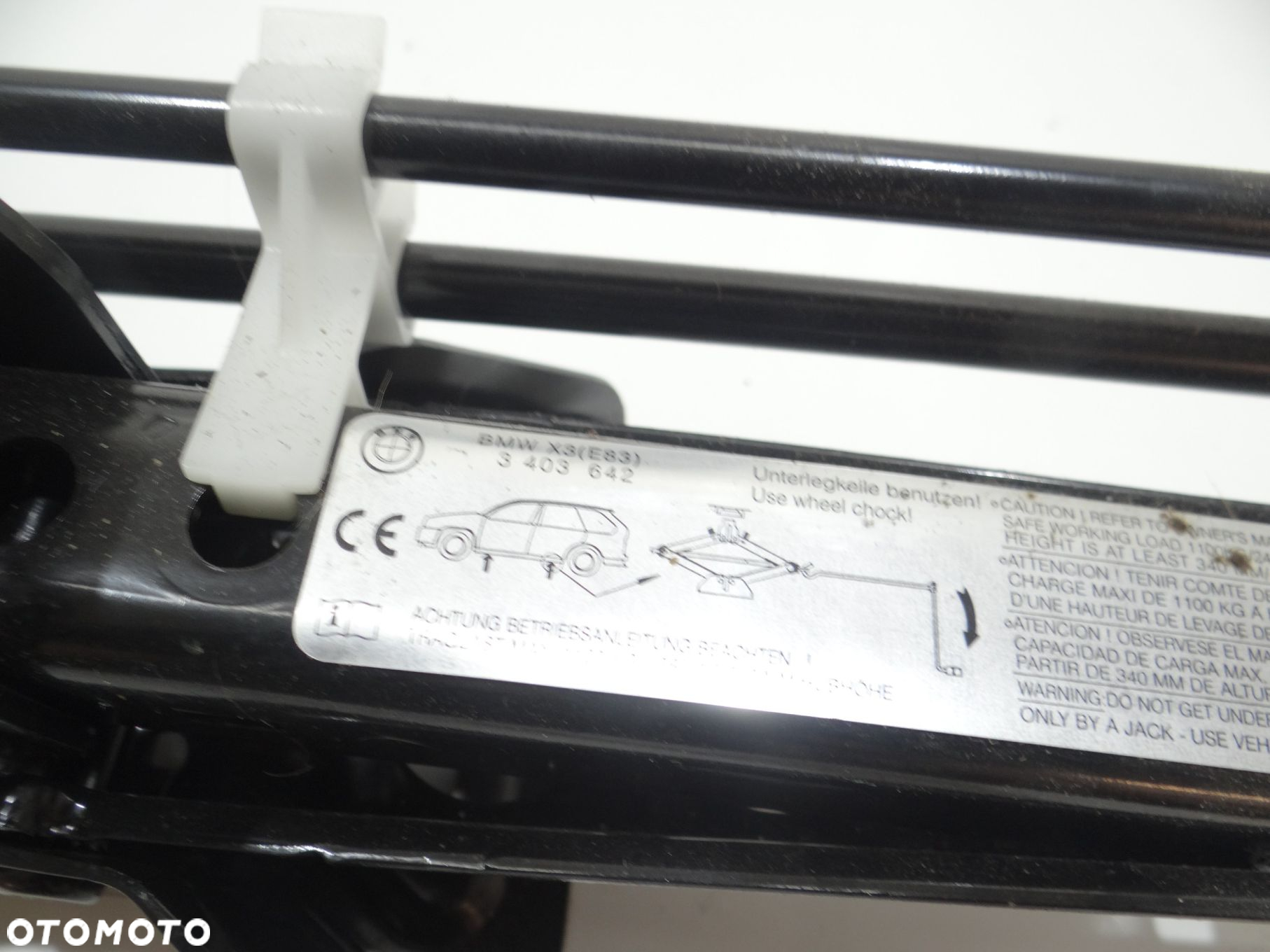 LEWAREK PODNOŚNIK SAMOCHODOWY BMW X3 E83 LCI 3403642 - 5