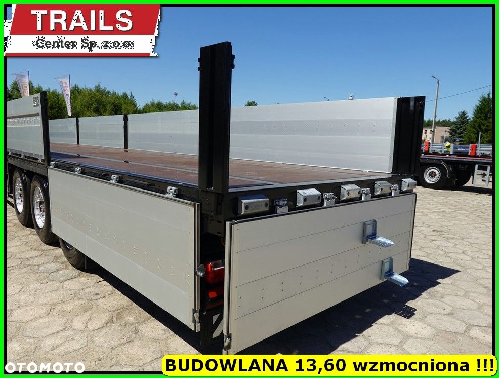 Orthaus Pokład 13,60 m, MOCNA KRATOWNICA, burty aluminiowe !!! - 26