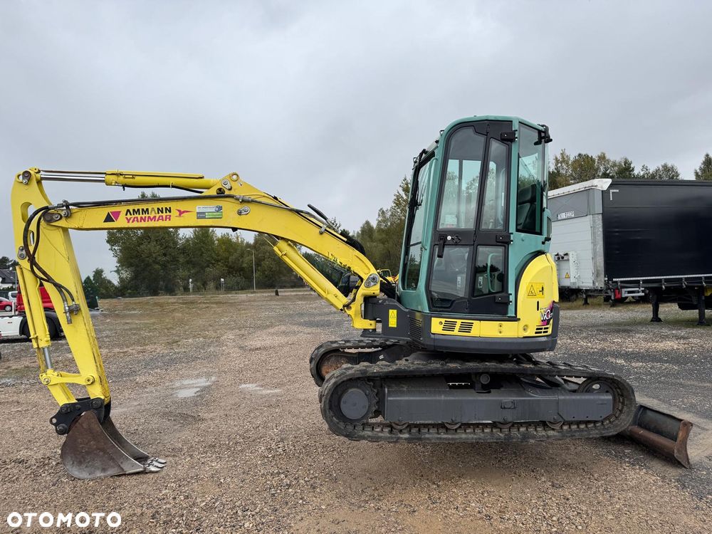 Yanmar Minikoparka VIO 57U Koparka Gąsienicowa 5,3 Tony, 3X Osprzęt Skarpówka - 5