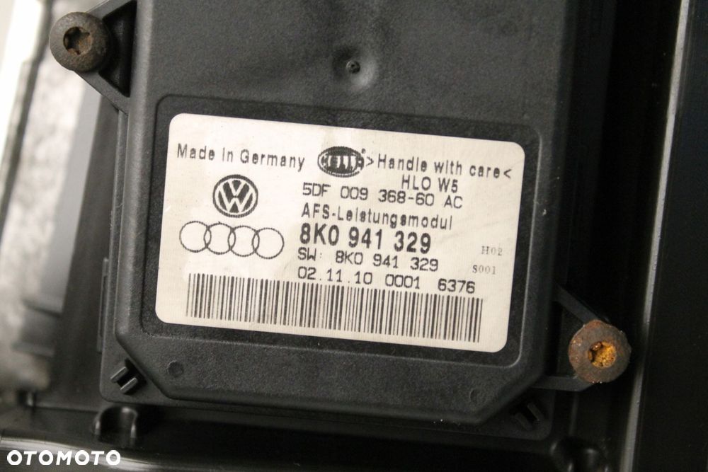 AUDI A4 B8 REFLEKTOR PRAWY LAMPA PRAWA PRZEDNIA PRZÓD BI XENON SKRĘTNY - 9