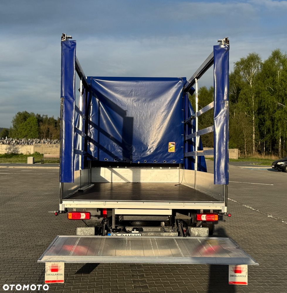 Iveco Daily 2023r Hi-Matic‼️72C18‼️Winda Dhollandia 1000KG // Plandeka 15 Palet 2x Firanka + dach zsuwany + regulacja wysokości ‼️Spanie z tyłu WEJKAMA Wysokość rampowa Full LED Tempomat Salon Polska DMC7200KG Faktura Vat 23% TwinCab - 38