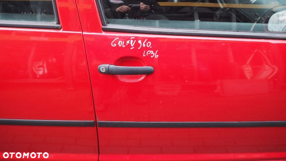 Drzwi Prawe Przednie Prawy Przód VW Golf IV HB LP3G - 2