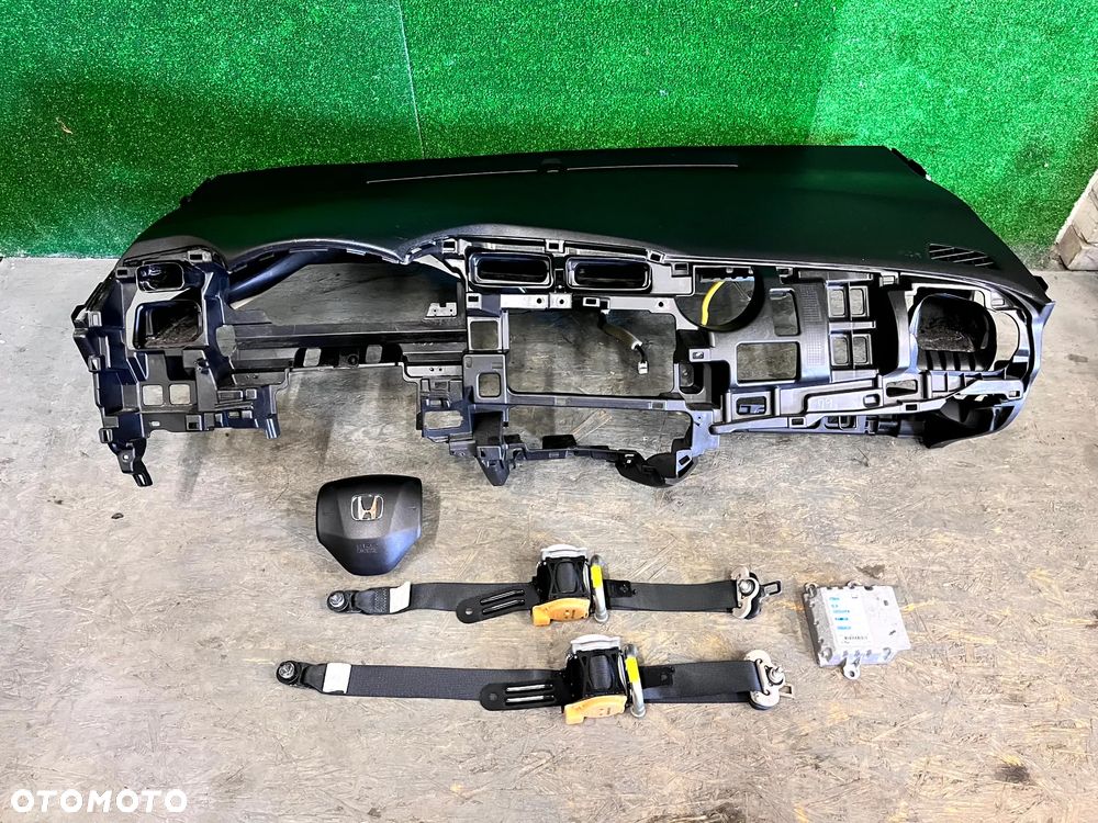 HONDA JAZZ IV 2015- EUROPA DESKA ROZDZIELCZA KOKPIT AIRBAG PODUSZKA POWIETRZNA PASY SENSOR ORYGINAŁ - 1