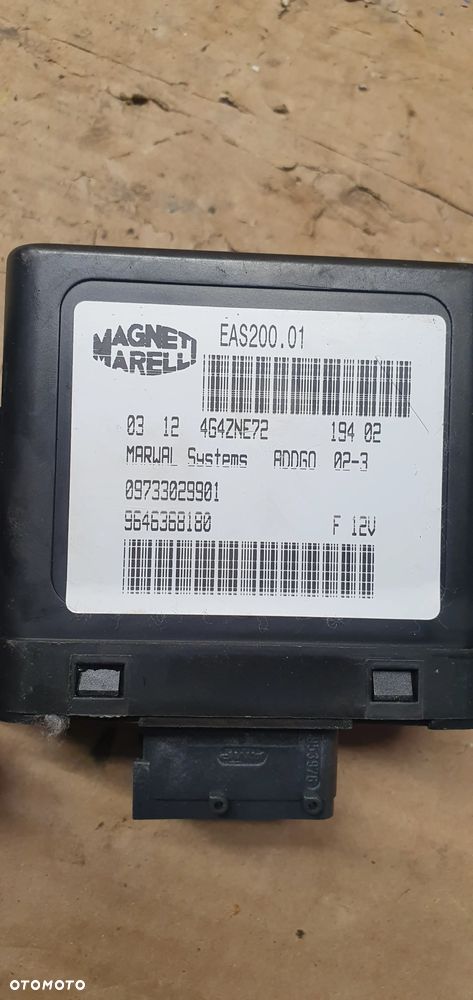 Moduł sterownik FAP Peugeot 307 9646368180 - 5