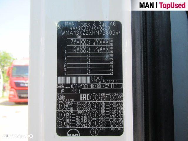 MAN TGX 18.480 4X2 LLS-U - 15