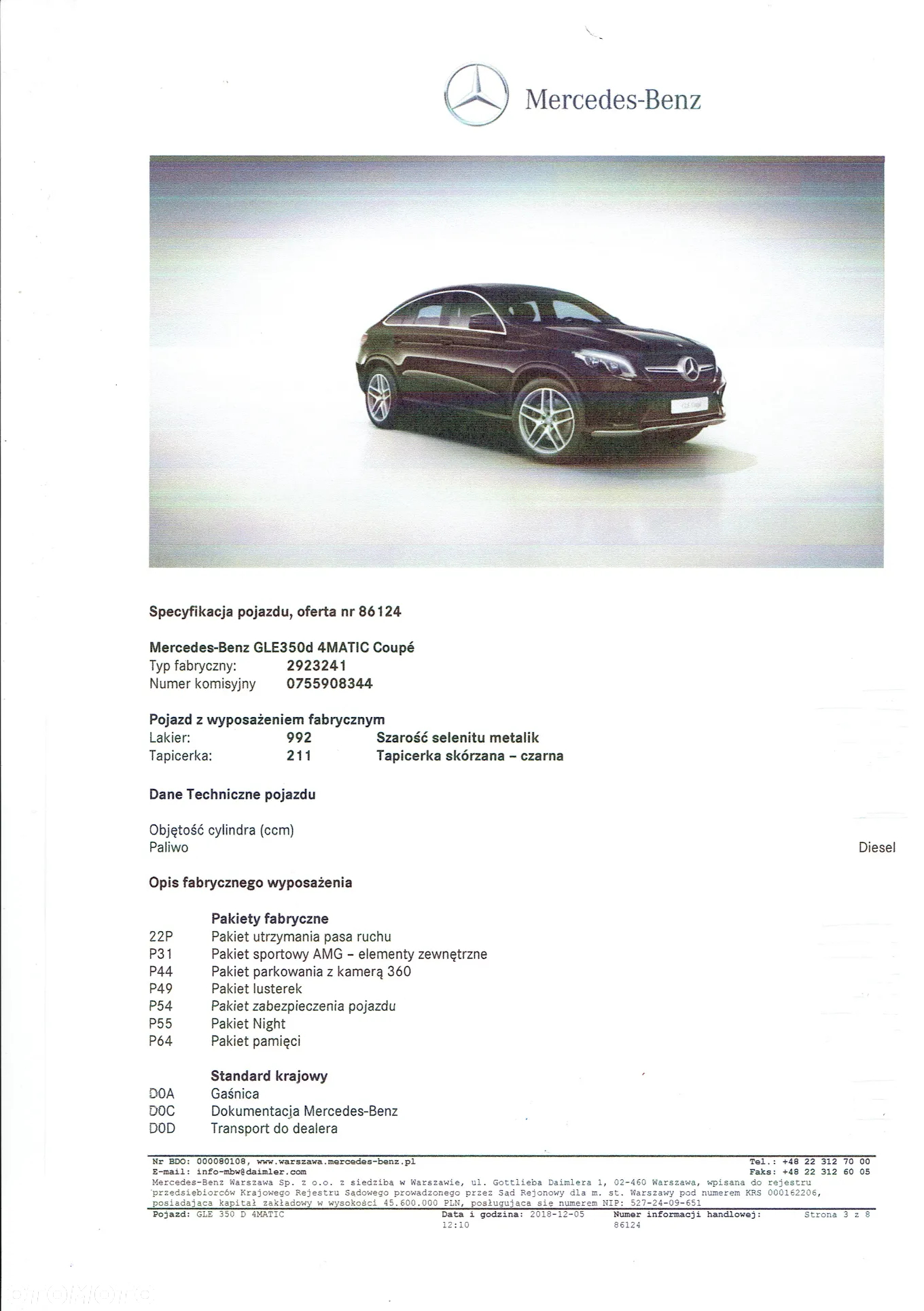 Mercedes-Benz GLE Coupe 350 d 4-Matic - 7