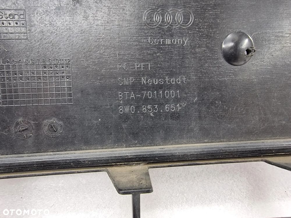 AUDI A4 B9 8W0 NA PDC 14- ATRAPA / GRILL PRZEDNI PRZÓD , NR 8W0853651 , NR AUKCJI GR343 - 15