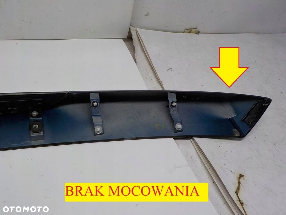 MITSUBISHI OUTLANDER II SPOILER LOTKA KLAPY DOKŁADKA TRZECIE ŚWIATŁO STOP - 6