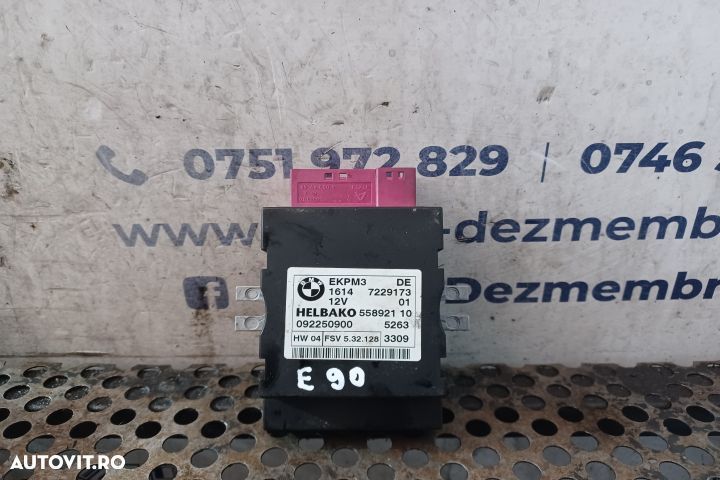 CALCULATOR / MODUL POMPA COMBUSTIBIL BMW Seria 3 E90/E91/E92/E93  [din 2004 pana  2010] seria - 1