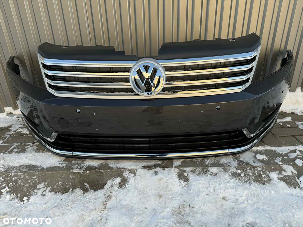 Vw Passat B7 Zderzak Przód Przedni PDC. 10-14 LK7X - 1