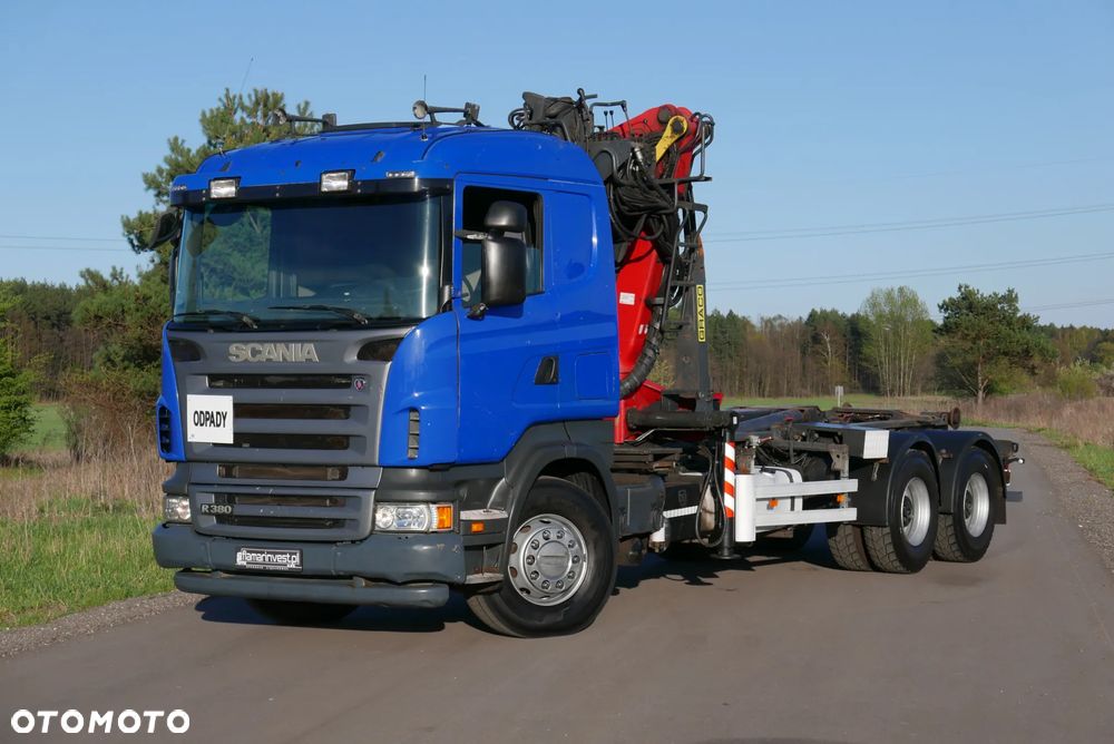 Scania SCANIA R380 6X4 HAKOWIEC Z HDS PALFINGER - 29