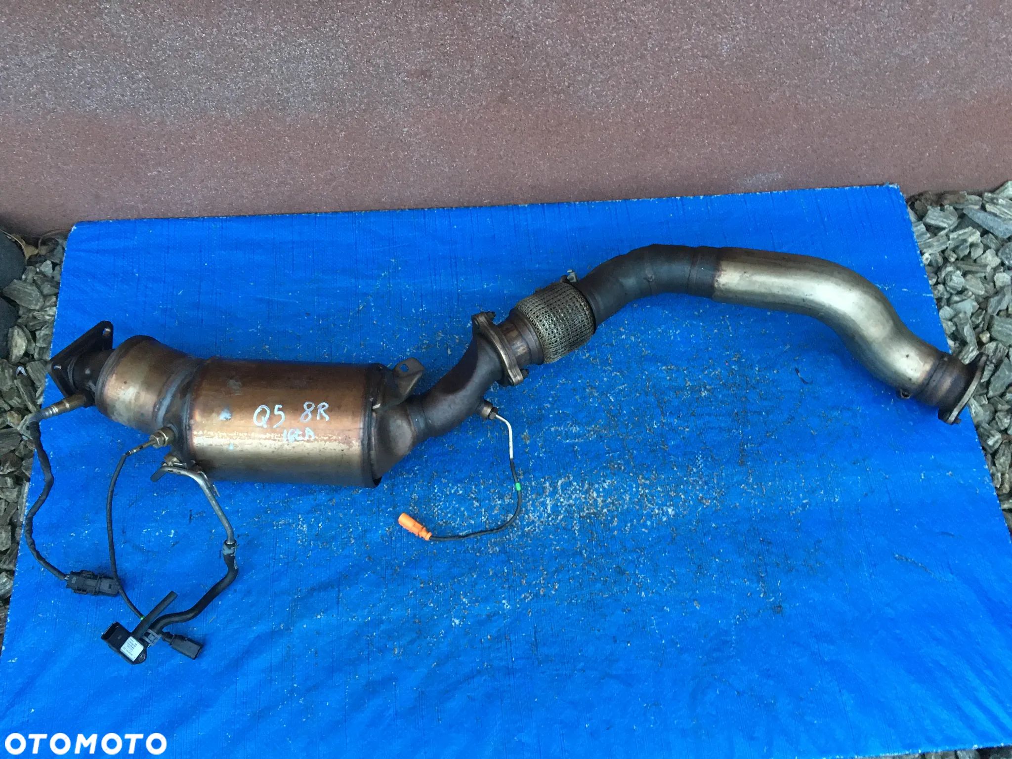 Audi Q5 8R 2.0 TDI Filtr Cząstek Stałych DPF FAP Sonda 8K0131765U 8K0131703F - 1