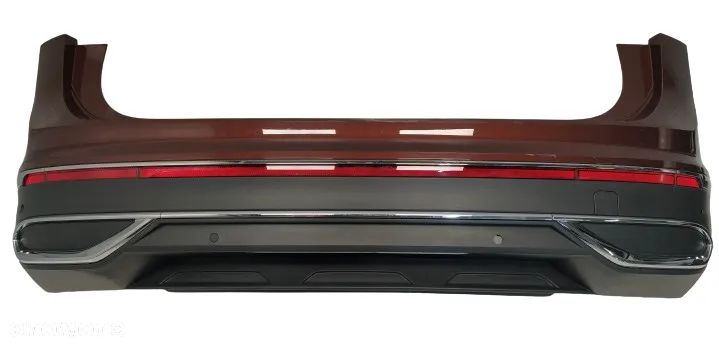 VW TIGUAN II LIFT ZDERZAK TYŁ TYLNY 6XPDC KOMPLETNY ORYGINAŁ - 1