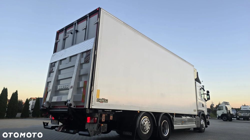 Scania G450 Euro 6 6x2 chłodnia izoterma 18 palet super stan odwierty kurierka! świeży import! - 4