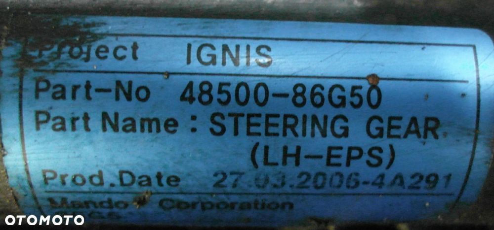 MAGLOWNICA SUZUKI IGNIS II 4850086G50 - 13