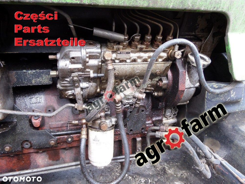 Deutz DX 120 części, skrzynia biegów, silnik, oś - 4