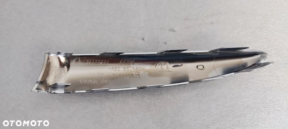 LISTWA ZDERZAKA FIAT 500 LIFT PRAWA - 2