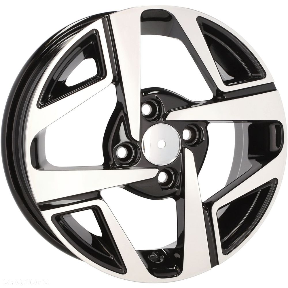 4x Felgi 14 4x100 m.in. do HYUNDAI Accent Atos Getz I10 I20 KIA Picanto RIO I II - Y1245 - 7