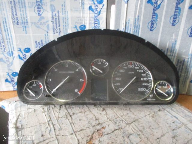 Quadrante 9658138280 PEUGEOT 407 2003 KMH Digital PEUGEOT 407 PHASE 1 2007 1.6HDI 110CV 4P CINZA KM/H  DIGITAL PEUGEOT 407 FASE 1 2005 1.6HDI 110CV 4P CINZA ACASTANHADO - 4