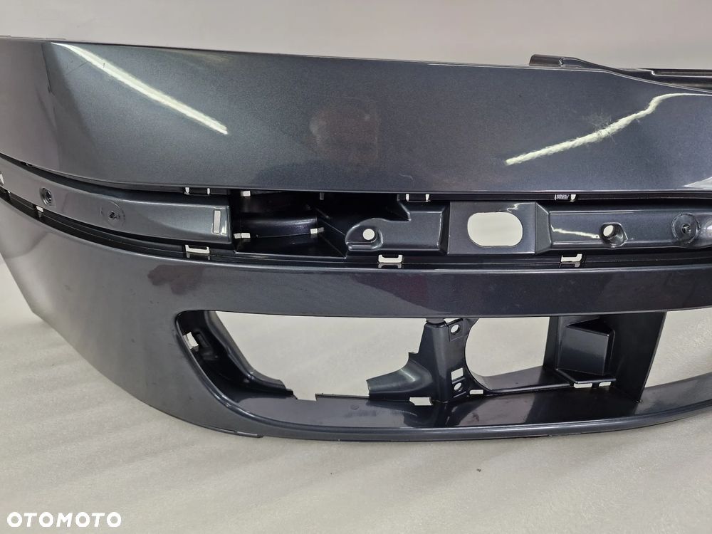 SKODA OCTAVIA II 1Z0 04- ZDERZAK PRZEDNI PRZÓD , ŁADNY , SZARY / GRAFITOWY METALIK , NR AUKCJI NZ863 - 6