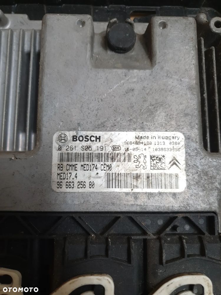 Citroen DS3 Sterownik silnika komputer Ecu Moduł 0261S05191 - 2