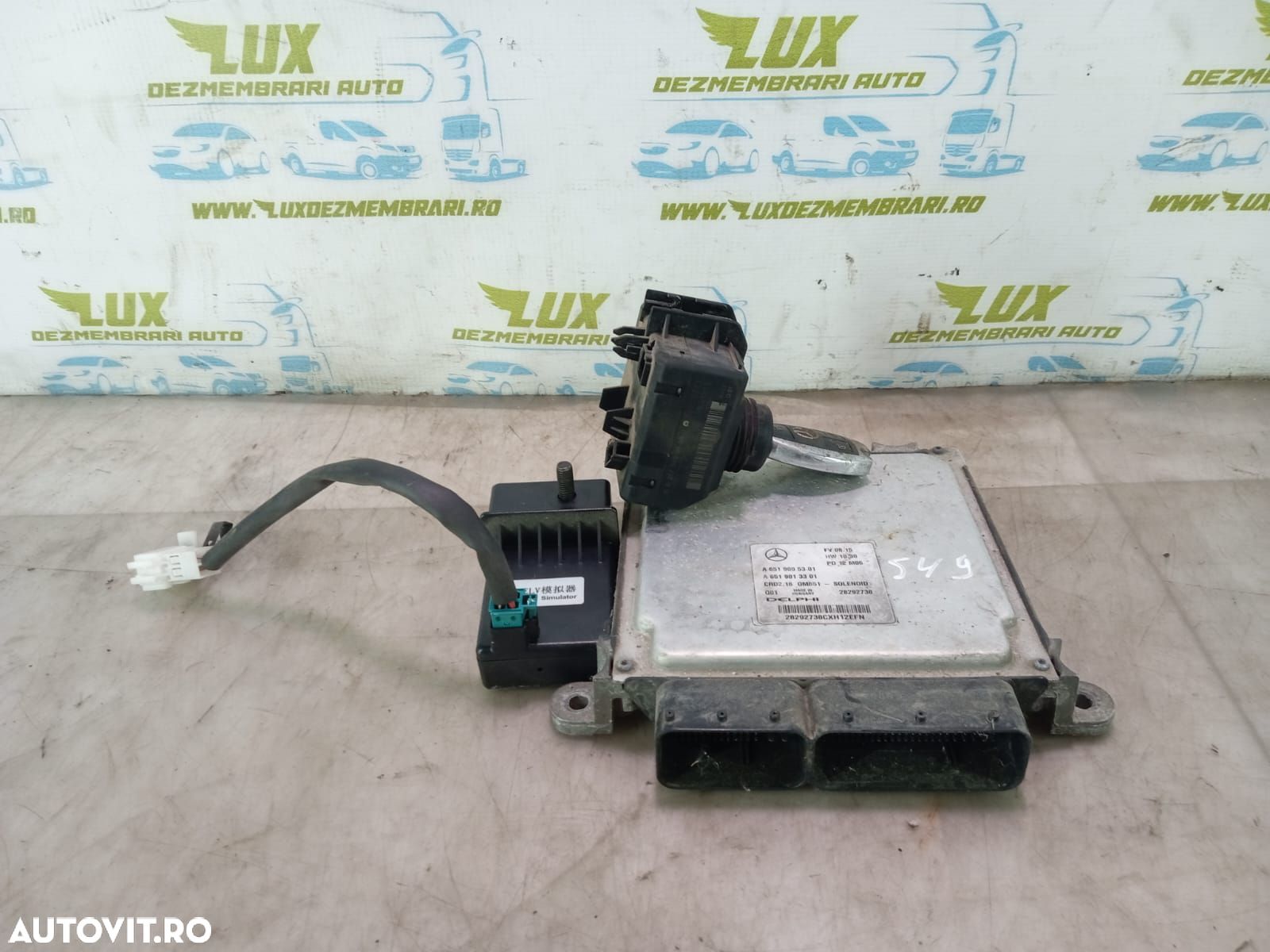 Kit pornire Mercedes-Benz C-Class W204/S204 [2007 - 2012] W204 OM.651 - 1