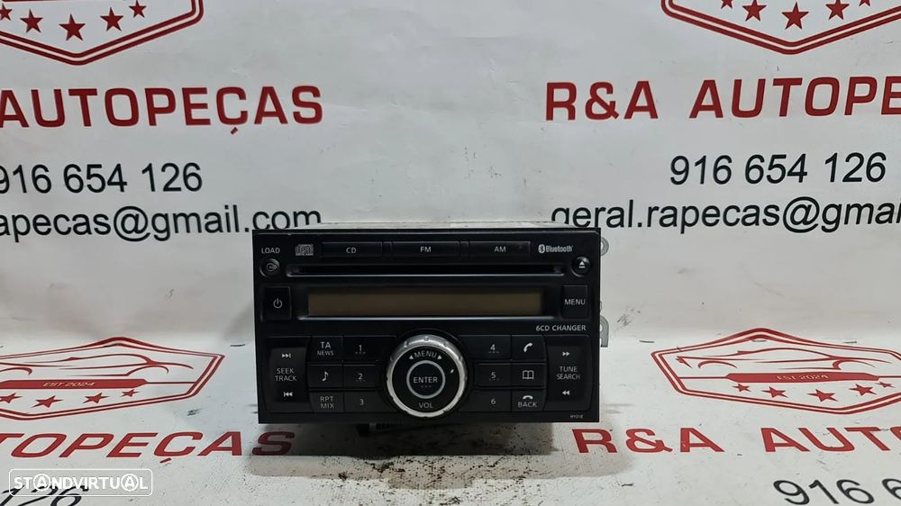 Auto Rádio Nissan Qashqai 2008 28185JD40A Original - 1