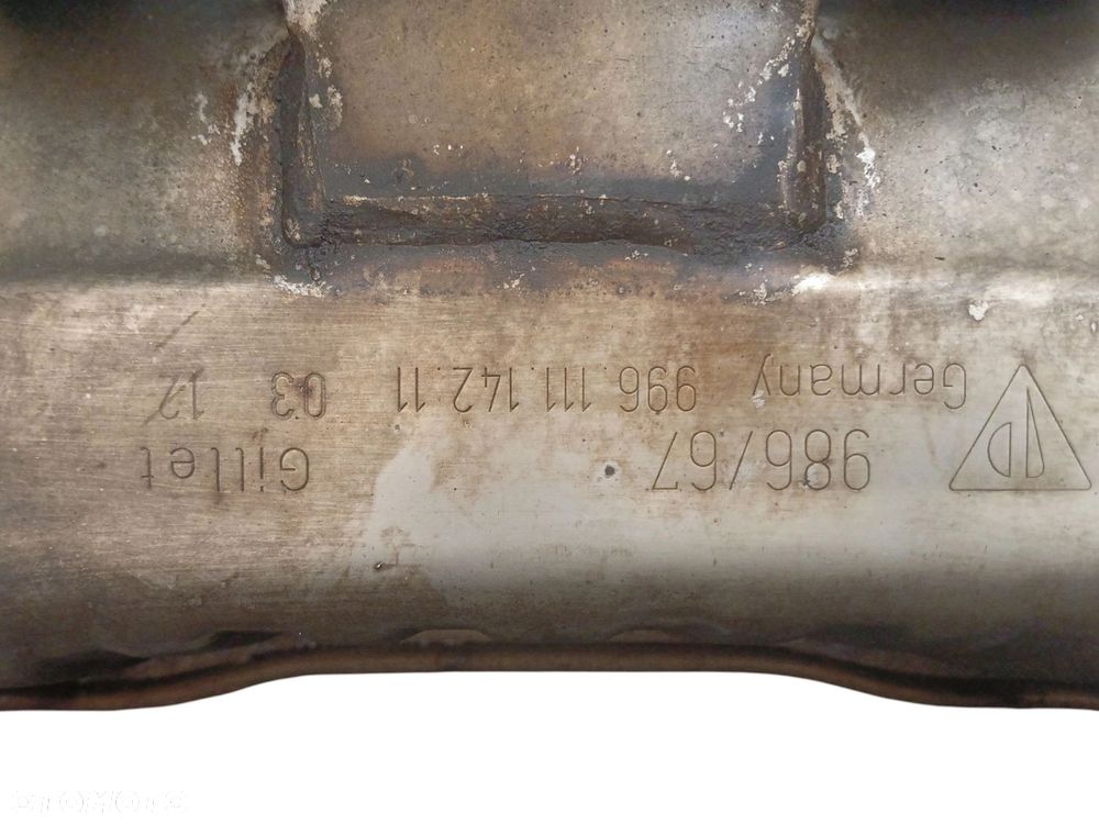 TŁUMIK KOŃCOWY PORSCHE BOXSTER I 986 LIFT (2003-2004) 2.7 228KM 99611114211 99611125301 - 5