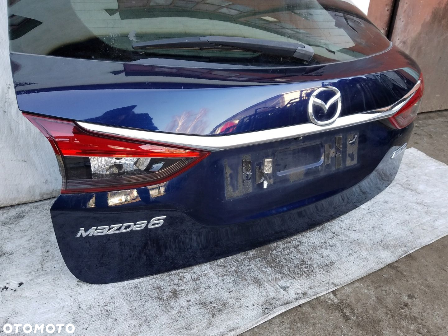 KLAPA BAGAŻNIKA TYŁ MAZDA 6 III GJ KOMBI KOD 35J - 3
