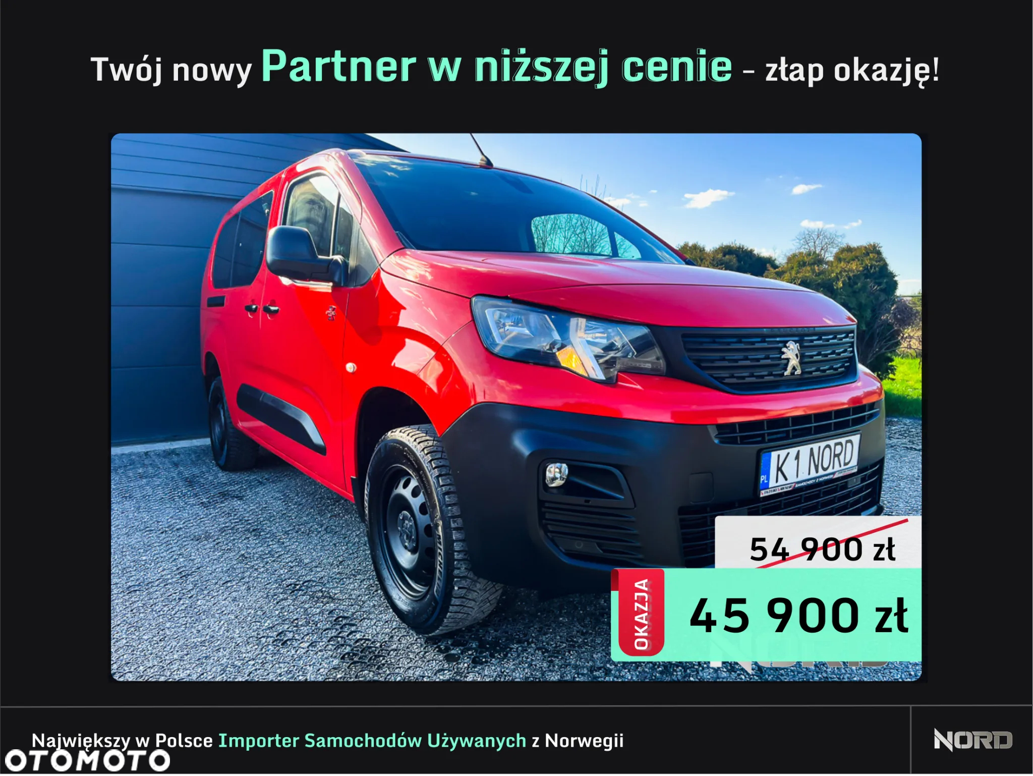 Peugeot Partner 1.5l 4x4  Long Asphalt - 2