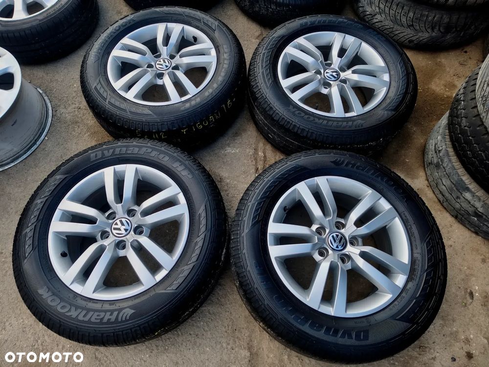 5x112 Alufelgi Felgi Aluminiowe 16 Koła lato Letnie VW PASSAT B6 b7 b8  5N0 SHARAN II 2 TROC THE BEETLE Tiguan SKODA YETI SUPERB III 3 SEAT ALHAMBRA II 2 AUDI A6 C6 Q2 Legnica ALU-RAD 215/65 5mm - 1