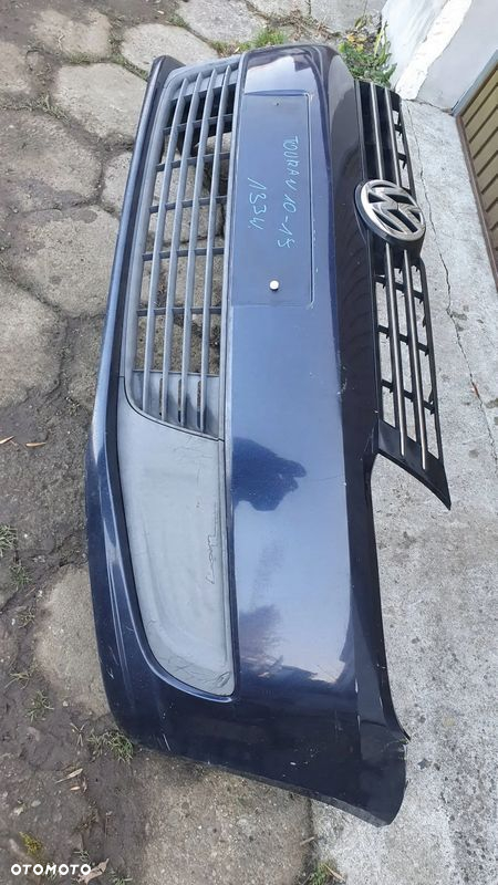 Volkswagen Touran 1 I 1T0 lift 10-15 Caddy 2k zderzak przedni przód $ - 4