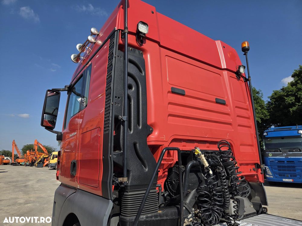 MAN TGX 18.500 4x2, 2018, 485.044km, rulata in GERMANIA, Carte identitateRAR, KIT BASCULARE, FULL OPTION, cutie automata+intarder, frigider, Aer cond STATIONARE, jante Aluminiu, anv 80% ok, rez aluminiu, posibilitate leasing 2 ani-PROMOTIE 21.900 Eur+Tva - 12