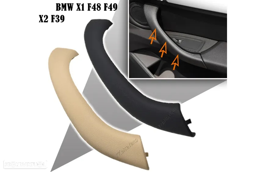 Puxador braço porta Bmw X1 X2 F48 F49 F39 Novo - 5