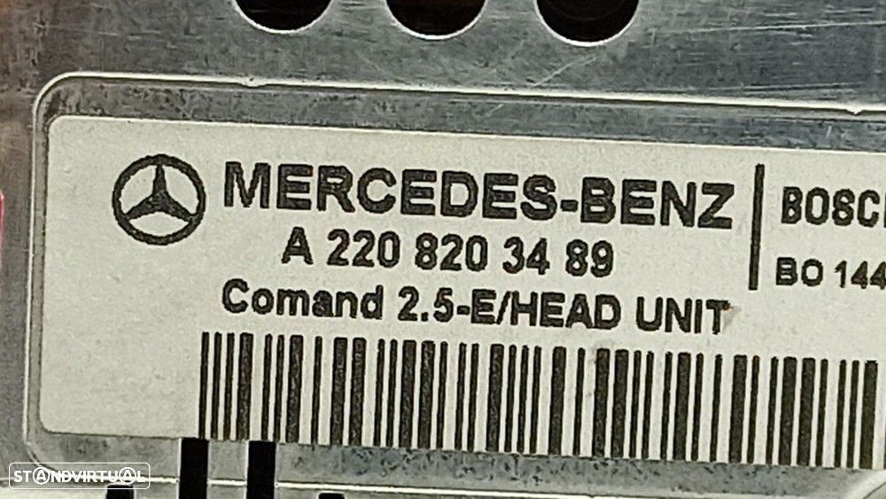 SISTEMA NAVEGAÇÃO GPS MERCEDES CLASE S (W220) BERLINA 320 CDI (220.026) - 5