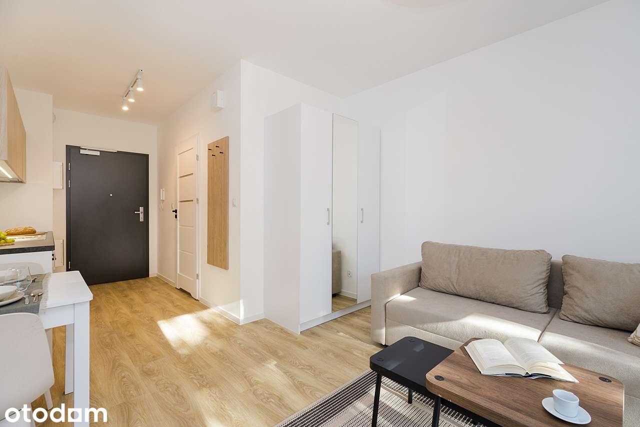 Studio z OGRÓDKIEM - 21 m²,komfortowe, nowoczesne, pet friendly