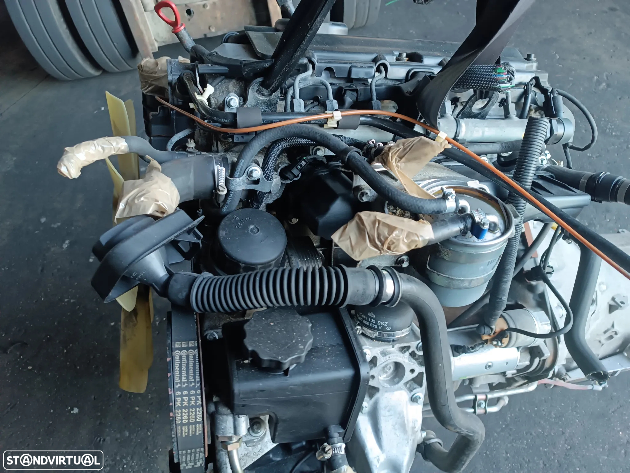 MOTOR MERCEDES VITO W639 109CDI 110CDI 111CDI 646980 646981 646982 - 2