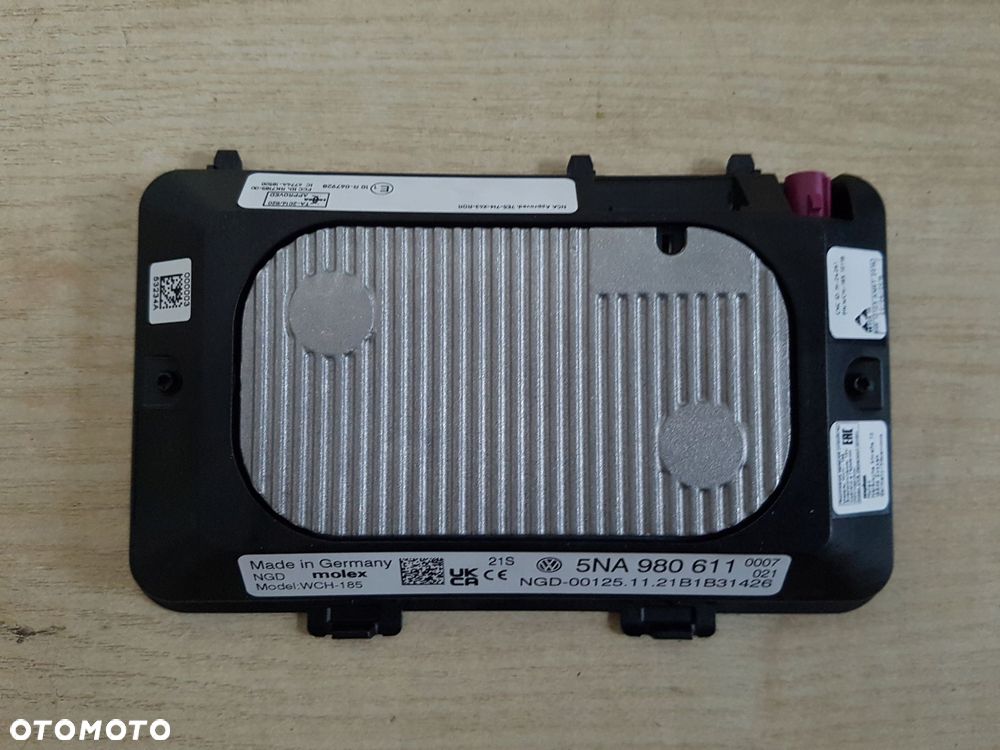 vw skoda audi seat ładowarka indukcyjna 5na980611 - 2