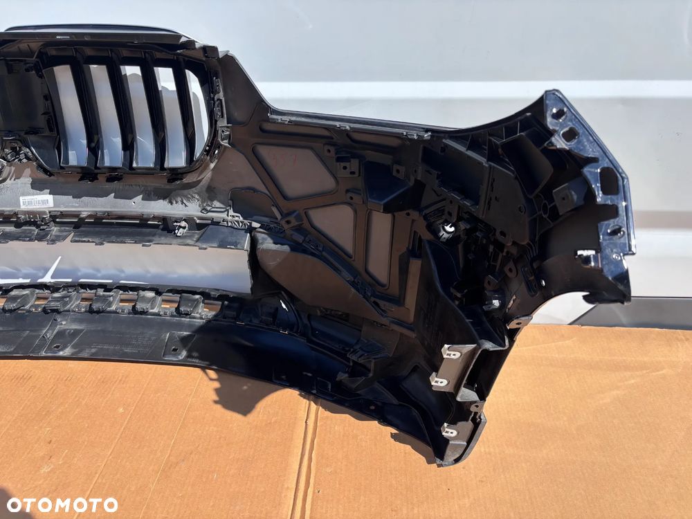 BMW X1 U11 Zderzak Przedni 668 Schwarz II Grill Dół Zderzaka Kratka Atrapa 9883580 9883583 9883584 9883579 9880301 5A0BB85 9883426 5A076D5 - 12