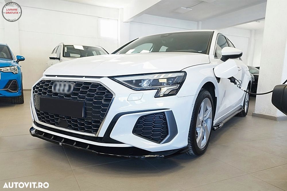 Extensii Praguri Laterale Audi A3 8Y S-Line S3 (2020-) Sedan Sportback RS3 Design- livrare gratuita - 7