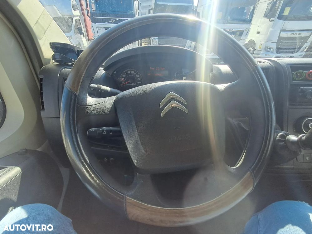 Citroën JUMPER 2.0D 130CP CABINA DE DORMIT SI PRELATA CUTIE DE VITEZE DEFECTA - 12