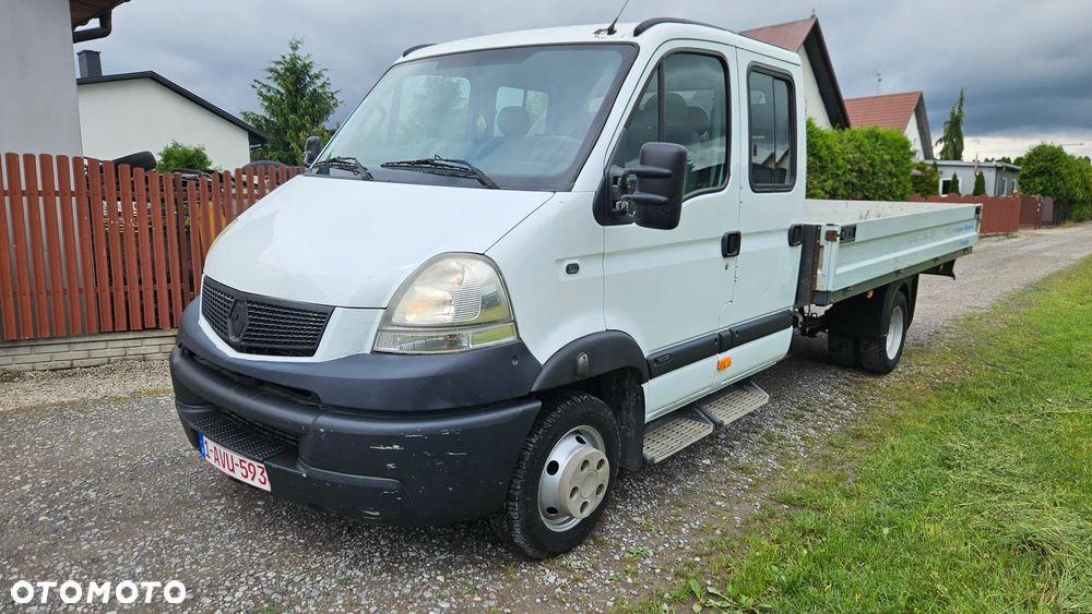 Renault MASCOTT 3.0 DCI 160 KM  DUBEL KABINA DOKA 7-OSÓB DŁUGA SKRZYNIA 4,05 x 2,29 - 12
