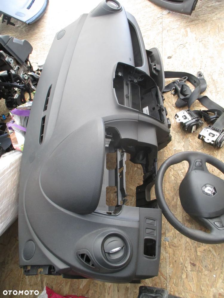 Renault Clio IV 4 2012-2016 konsola poduszki napinacze deska - 3