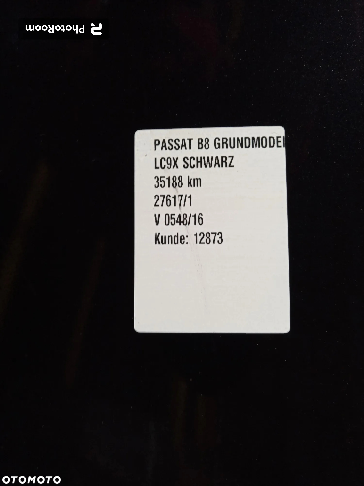 VW PASSAT B8 KLAPA BAGAZNIKA TYLNA TYL LC9X SEDAN - 2