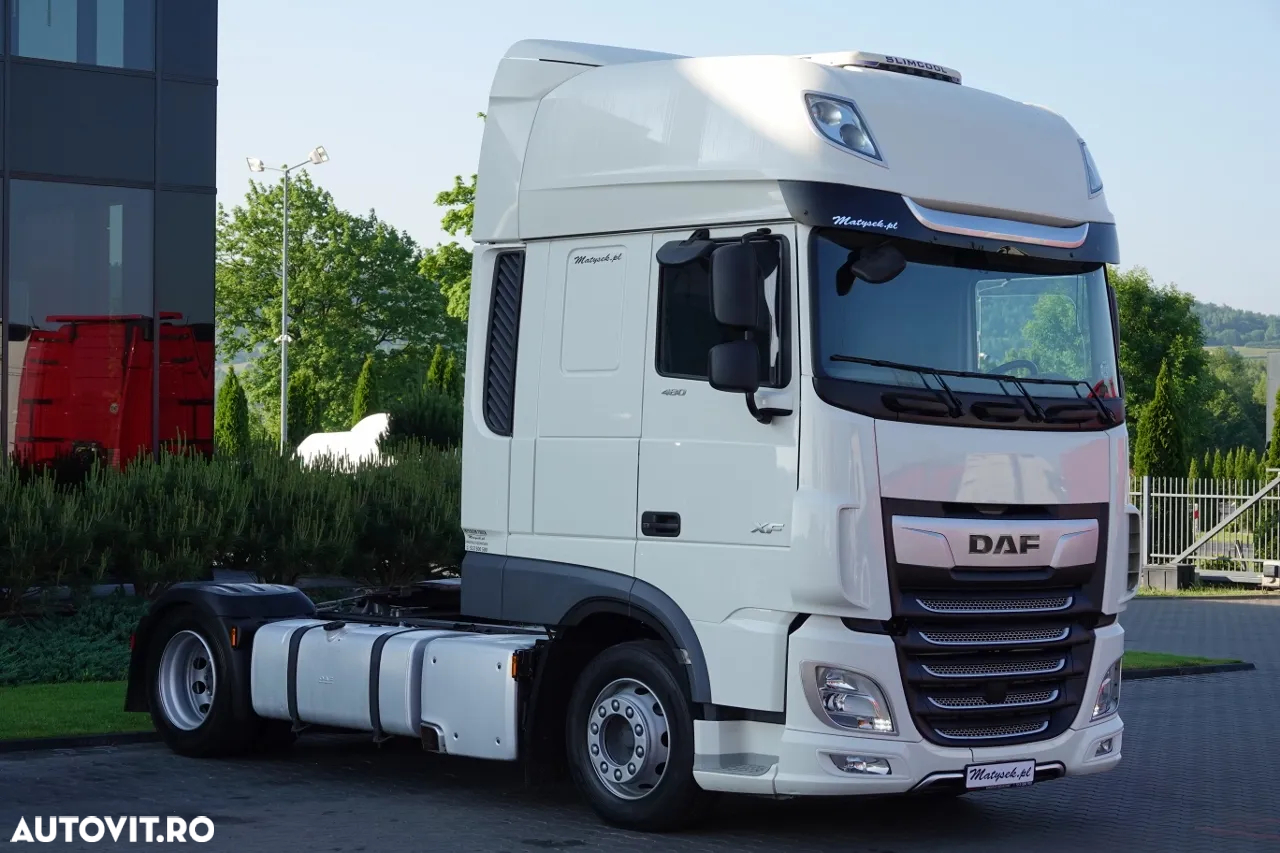 DAF XF 480 / PLATĂ JOSĂ / MEGA / I-PARK COOL / TV / 2021 / SSC / DUPĂ CONTRACT DE SERVICE GOLD - 3