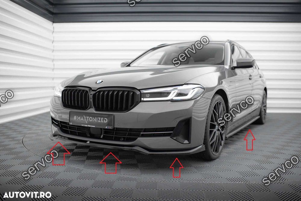 Pachet Exterior Prelungiri Body kit tuning Bmw Seria 5 G31 Touring 2020-2023 v8 - Maxton Design - 1