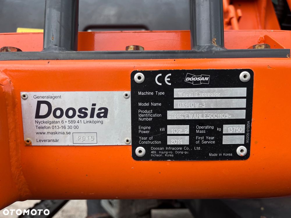 Doosan DX140W-3 - 12
