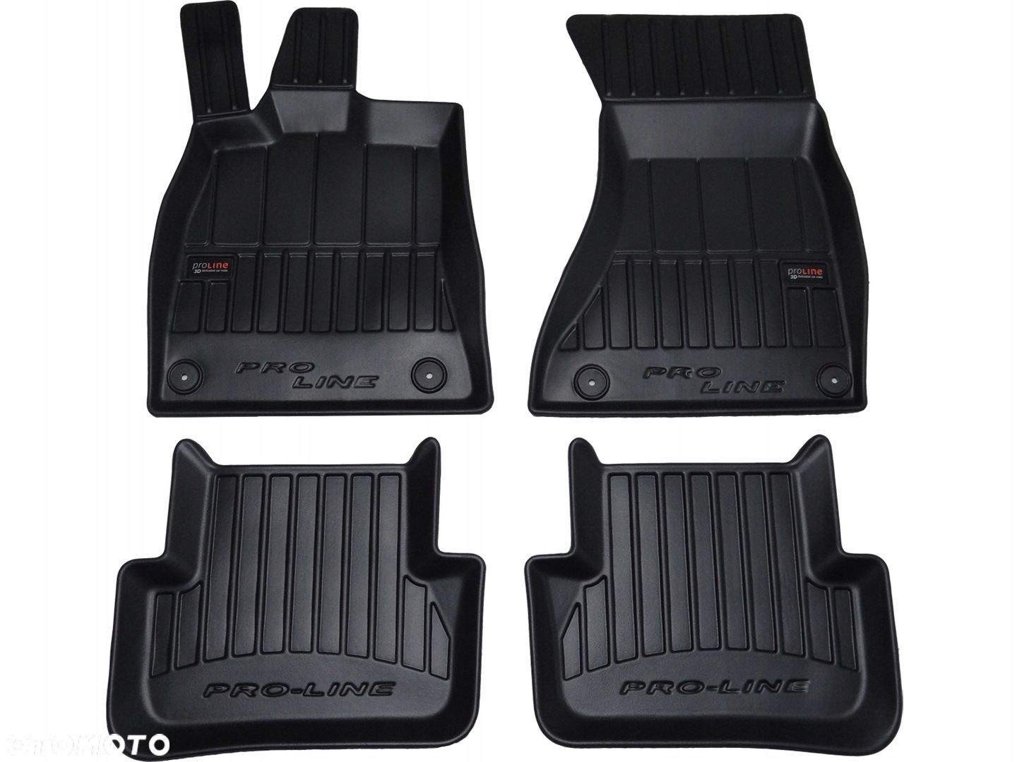 Dywaniki gumowe korytka 3D AUDI A4 B8 od 2008-2015 - 1