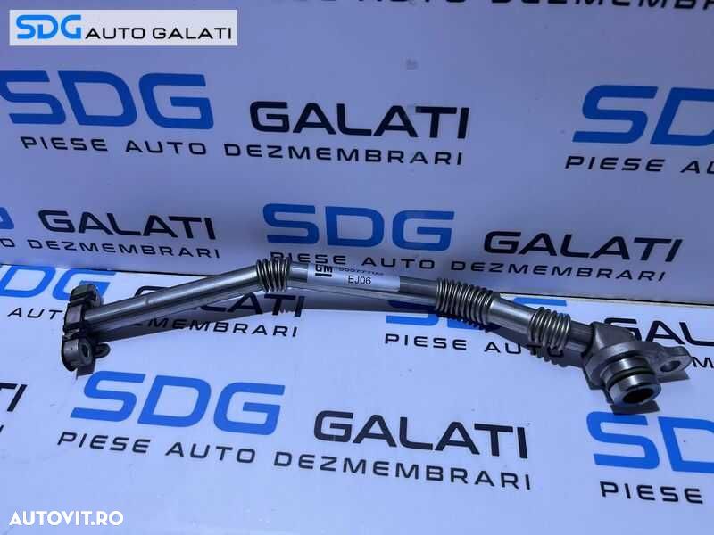 Teava Conducta Retur Ulei Turbo Turbina Turbosuflanta Opel Astra K 1.6 CDTI 2015 - 2021 Cod 55577703 - 1