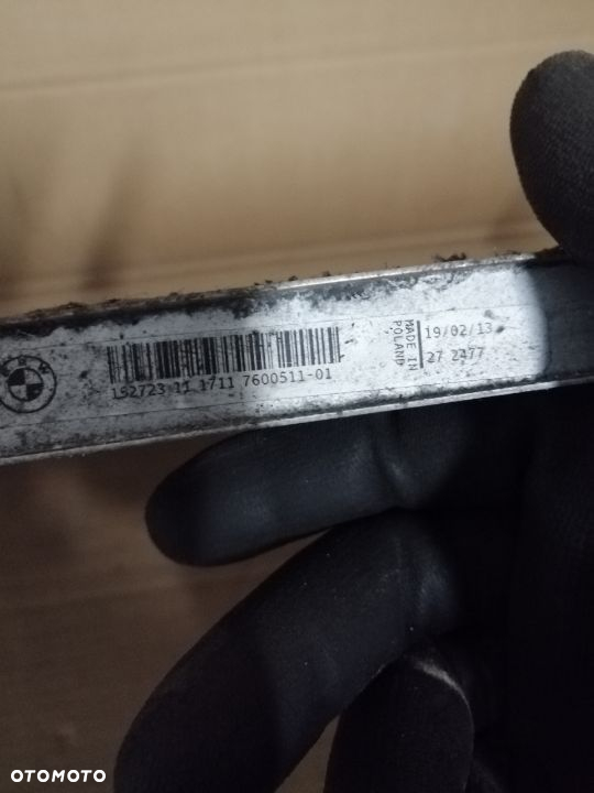Chlodnica Wody BMW F30 F20 F36 2.0D Manual 7600511 ORG. - 2